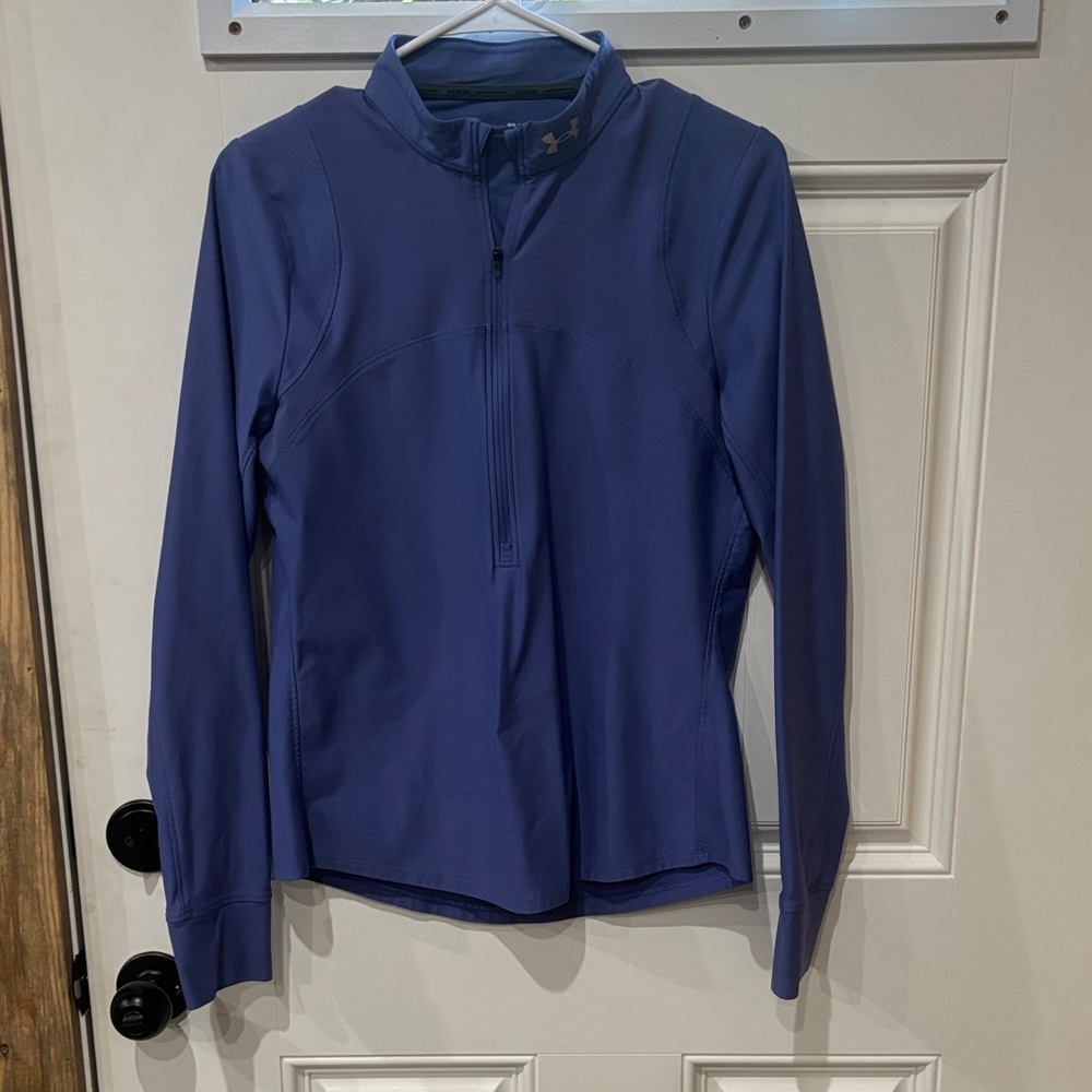 Under Armour Women's Royal Blue Quarter-Zip Shirt